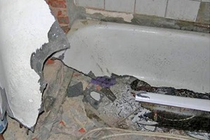 Демонтаж ванны в Москве